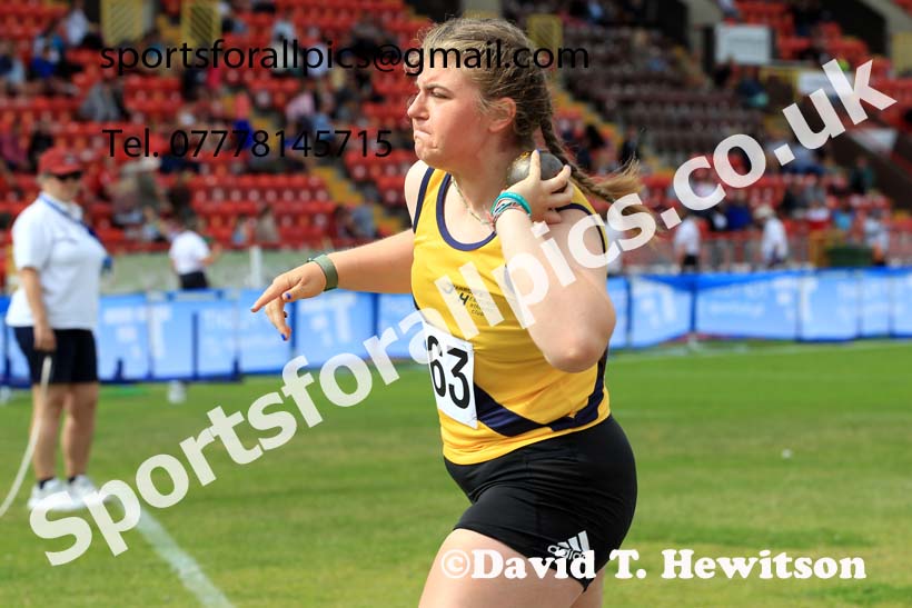 Shot Putt, 2024 Gateshead Tartan Games.  Photo: David T. Hewitson/Sports for All Pics